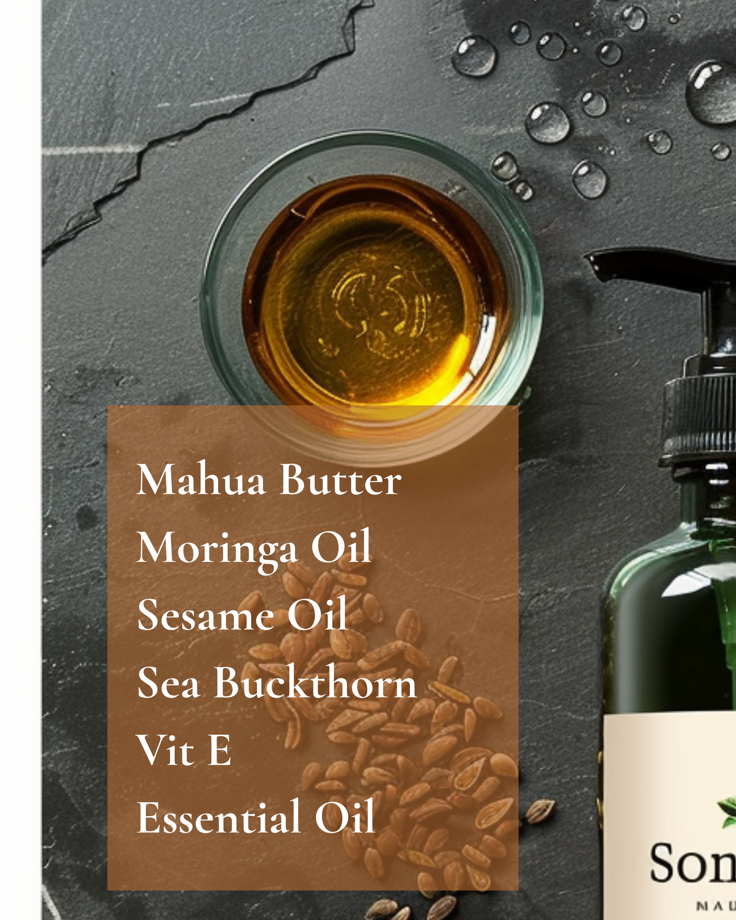 Shower Bath Oil Powered by Mahua