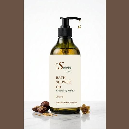 Shower Bath Oil Powered by Mahua